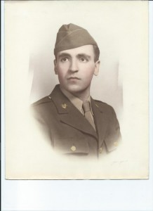 Mishell Nassif Milton in his military uniform. 