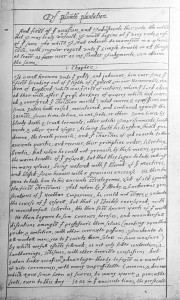 first page of of plymouth plantation