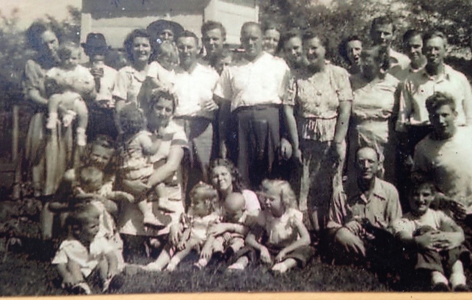 Large family photo