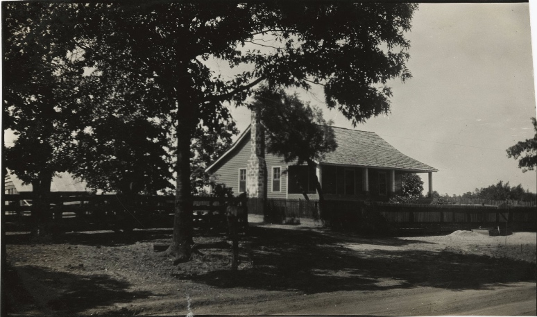 Photograph of a farm house